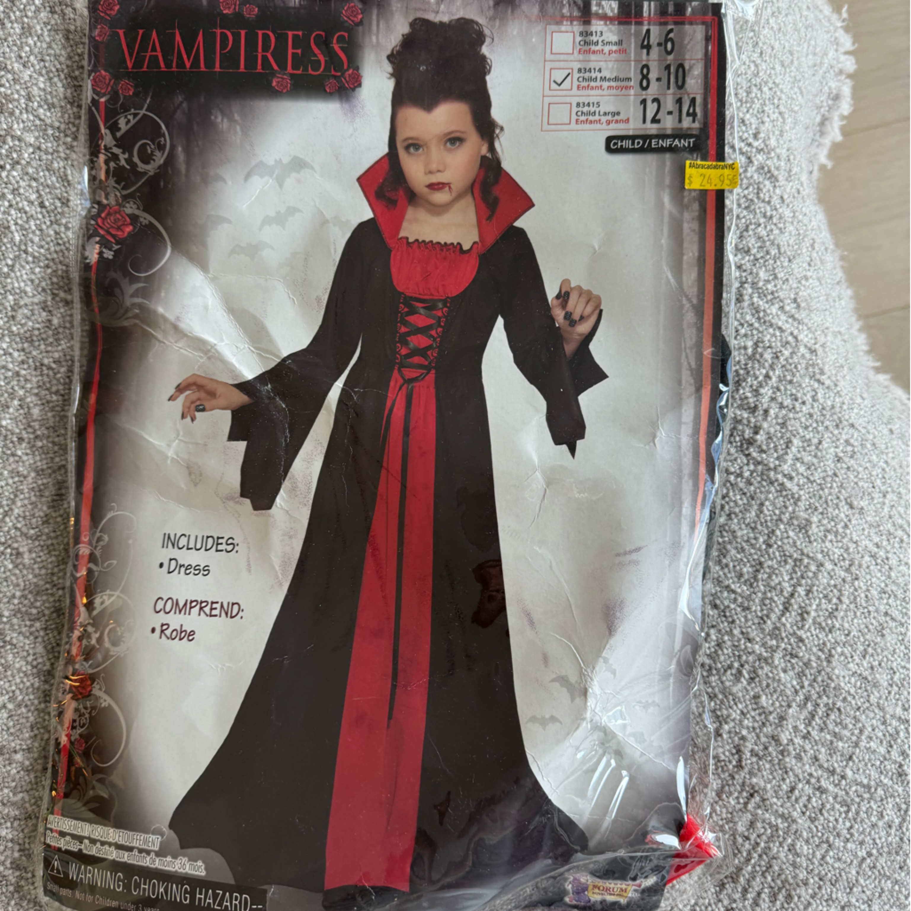 Halloween Costumes Little Vampires New Size 810 Years Halloween Costumes Little Vampires New Size 810 Years